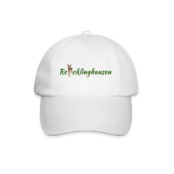 Re cklinghausen mit Reh - Baseballkappe - Weiß/Weiß - Vorne