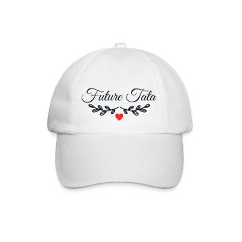 Future Tata - Cadeau Future Tante - Casquette classique - blanc/blanc - Devant