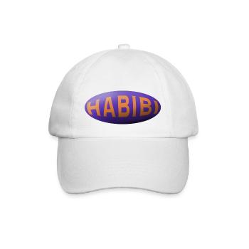 Habibi - Baseballkappe - Weiß/Weiß - Vorne