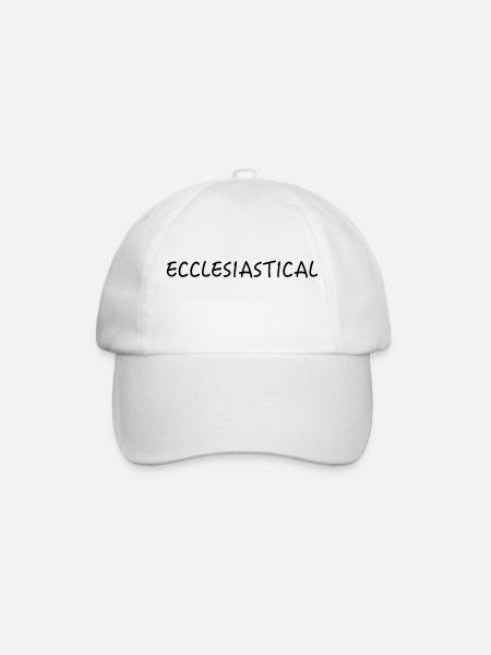 Holy - Baseball Cap - white/white
