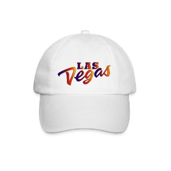 LAS VEGAS - Casquette classique - blanc/blanc - Devant