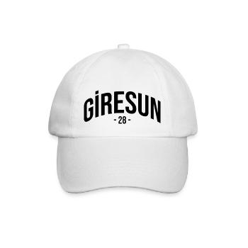 Giresun 28 Türkei Turkiye Geschenk Urlaub TR Türk - Baseballkappe - Weiß/Weiß - Vorne