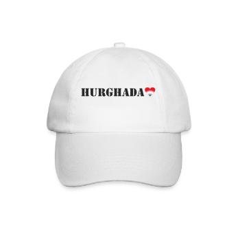 Hurghada, Égypte - Casquette classique - blanc/blanc - Devant