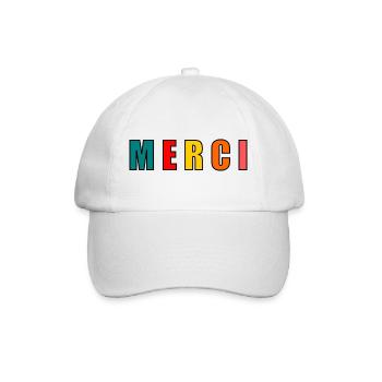 MISTRESS. THANK YOU. THANK YOU MISTRESS - Baseball Cap - white/white - Front