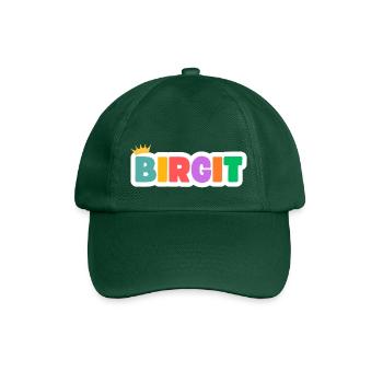 Birgit! Personalisierbar - Baseballkappe - Flaschengrün - Vorne