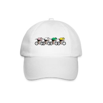 Cyclist All of France Champions Jerseys - Baseball Cap - white/white - Front