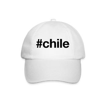 CHILE Hashtag - Baseballkappe - Weiß/Weiß - Vorne