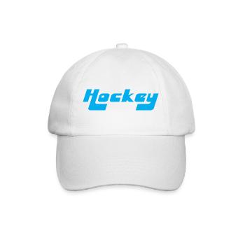 Hockey Hockey - Baseball Cap - white/white - Front