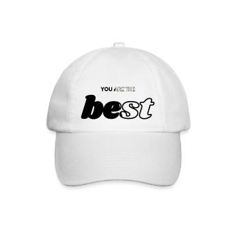 You Are The Best - Baseball Cap - white/white - Front
