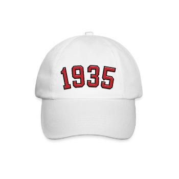 Sport year of birth 1935 - Baseball Cap - white/white - Front