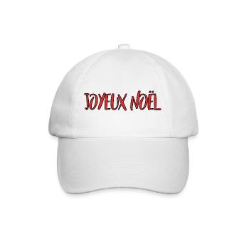 CHRISTMAS. MERRY CHRISTMAS. FIR. HAPPY NEW YEAR - Baseball Cap - white/white - Front