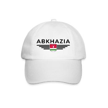 Abkhazia Design – Fierté pour les fans et les voyageurs - Casquette classique - blanc/blanc - Devant