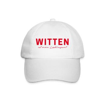 Witten Fan T-Shirt – Perfect for real fans! - Baseball Cap - white/white - Front