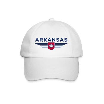 Arkansas Fan T-Shirt – Nature & Culture - Baseball Cap - white/white - Front