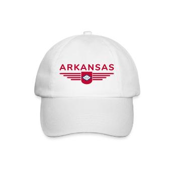 Arkansas Fan T-Shirt – Nature & Culture - Baseball Cap - white/white - Front