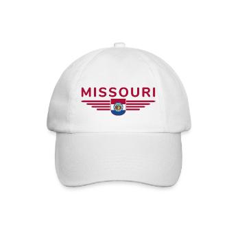 Missouri Fan T-Shirt – Must-Have pour les fans ! - Casquette classique - blanc/blanc - Devant
