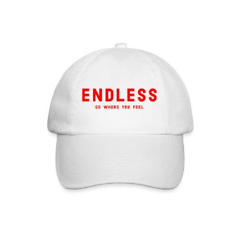 ENDLESS Go where you feel - Casquette classique - blanc/blanc - Devant