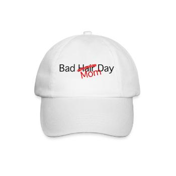 Texte d’humour pour la fête des mauvaises mamans - Casquette classique - blanc/blanc - Devant