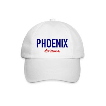 Phoenix - Arizona - États-Unis - États-Unis d’Amérique - Casquette classique - blanc/blanc - Devant