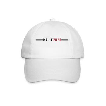 Malle 2025 - Casquette classique - blanc/blanc - Devant