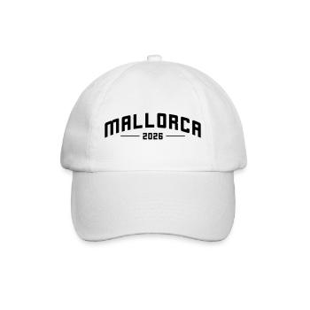 Mallorca 2026 - Baseball Cap - white/white - Front