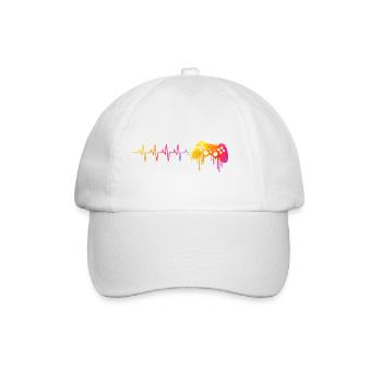 Amour des joueurs - Casquette classique - blanc/blanc - Devant