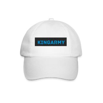 KINGARMY Military Blue - Baseball Cap - white/white - Front