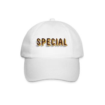 Special Particularly Unique Name Special Diverse - Baseball Cap - white/white - Front