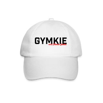 Gymkie Fitness Junkie Gym Sport Shirt - Baseball Cap - white/white - Front