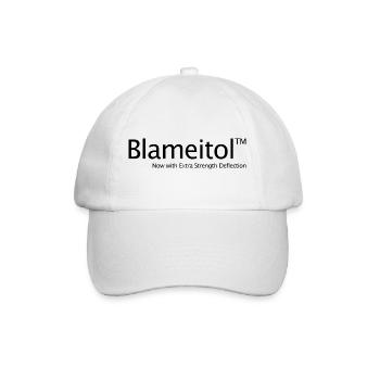 La faute de drogue entre frères et sœurs, pas mon école - Casquette classique - blanc/blanc - Devant