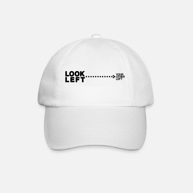 Geek - Baseball Cap - white/white