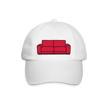 Sofa - Baseballkappe - Weiß/Weiß - Vorne