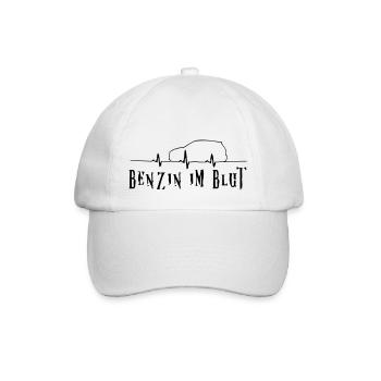 Benzinim Blut - Baseballkappe - Weiß/Weiß - Vorne