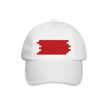 b4 - Baseballkappe - Weiß/Weiß - Vorne