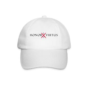 Honor Virtus 2 - Baseballkappe - Weiß/Weiß - Vorne
