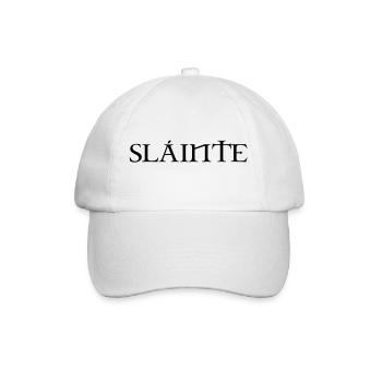Slainte texte de - Casquette classique - blanc/blanc - Devant
