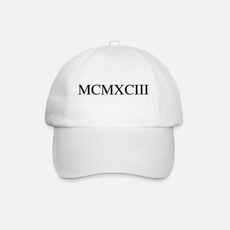 1993 - Casquette classique - blanc/blanc