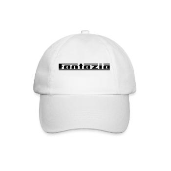 Fantazia Logo - Baseball Cap - white/white - Front