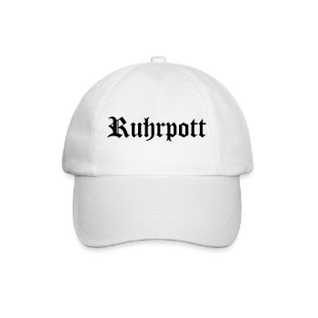 Lettrage Ruhrpott - Casquette classique - blanc/blanc - Devant