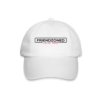 friendzone - Baseball Cap - white/white - Front