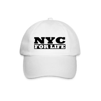 Coole - NYC For life - Design by Milaino - Casquette classique - blanc/blanc - Devant