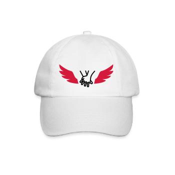 Erste Hilfe / Retter / Retterin / Arzt - Baseballkappe - Weiß/Weiß - Vorne