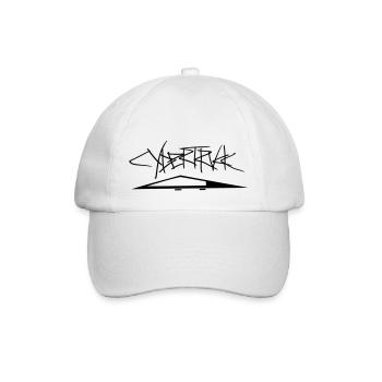 Cybertruck Design avec inscription - Casquette classique - blanc/blanc - Devant