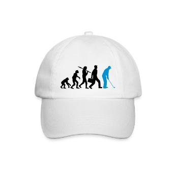 Golf spielen Evolution - Baseballkappe - Weiß/Weiß - Vorne
