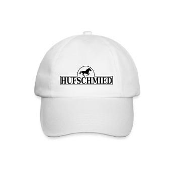 Hufschmied - Baseballkappe - Weiß/Weiß - Vorne