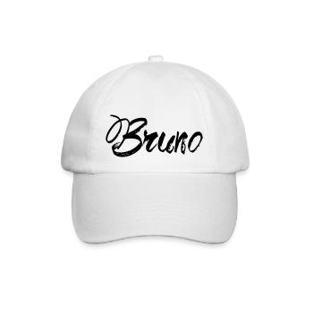 Bruno - Baseballkappe - Weiß/Weiß - Vorne