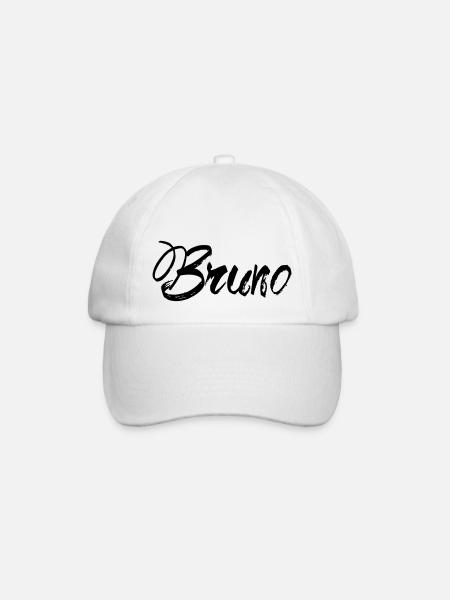 Bruno - Baseballkappe - Weiß/Weiß