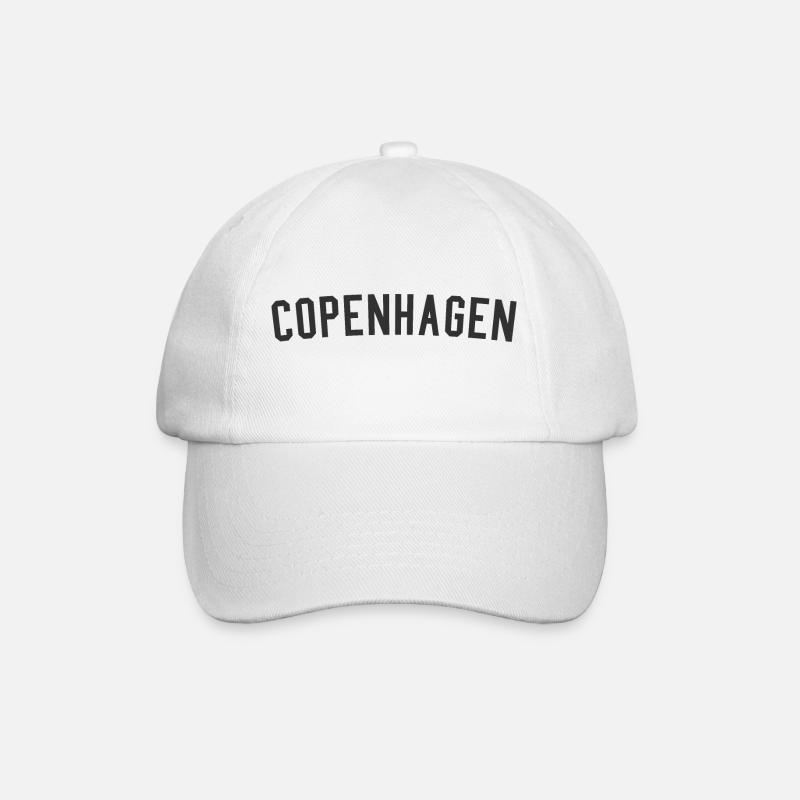 Conception de Copenhague - Casquette classique - blanc/blanc