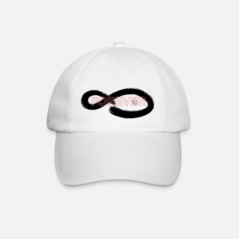 Forever - Baseballkappe - Weiß/Weiß