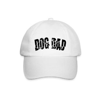 fun beagle papa blague cool déclaration chien patte génial - Casquette classique - blanc/blanc - Devant